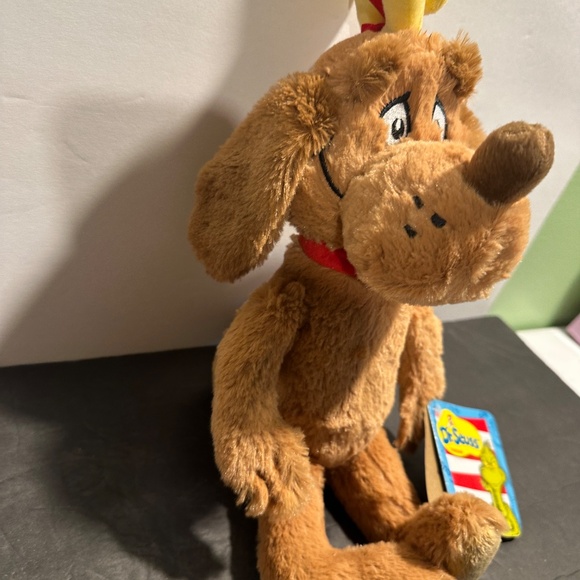 Aurora Dr. Suess "Max" Plush/Stuffed Grinch's Puppy Dog Toy W/Tags - Picture 4 of 14